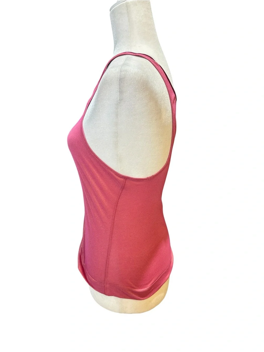lululemon athletica Pink Tank Top with Dark Magenta Trim